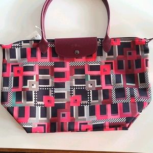Longchamp Large Shopping tote Opera Red